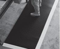 Diamond Plate Anti-Fatigue Mats - Part #  RH-DTT2436-BY2 - Eagle Tool & Supply