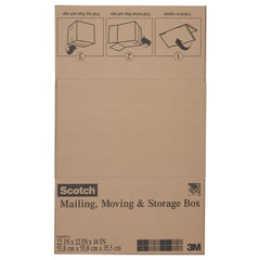 Scotch Folded Box 8022FB 22″ × 22″ × 14″ Folded Box - Eagle Tool & Supply