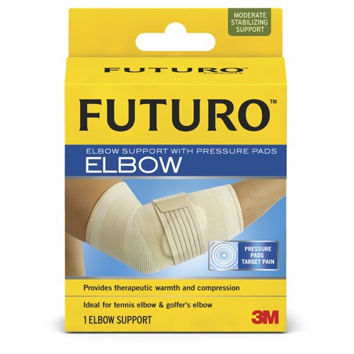 FUTURO Comfort Elbow with Pressure Pads 47863ENR Large - Eagle Tool & Supply