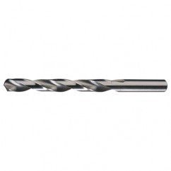 #42 RHS / RHC HSS 118 Degree Radial Point Slow Spiral Jobber Drill - Bright - Eagle Tool & Supply