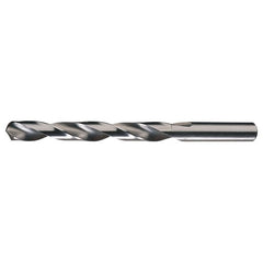 #17 RHS / RHC HSS 118 Degree Radial Point Slow Spiral Jobber Drill - Bright - Exact Industrial Supply