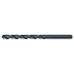 #1 RHS / RHC HSS 118 Degree Radial Point General Purpose Taper Length Drill - Steam Oxide - Eagle Tool & Supply