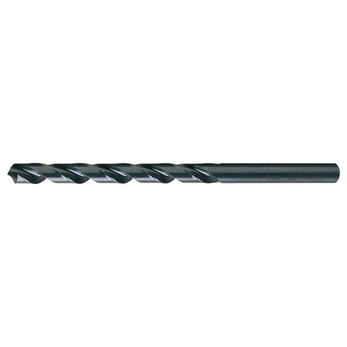 #25 RHS / RHC HSS 118 Degree Radial Point General Purpose Taper Length Drill - Steam Oxide - Exact Industrial Supply