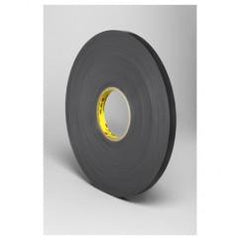 1/4X72 YDS 4929 BLACK 3M VHB TAPE - Eagle Tool & Supply