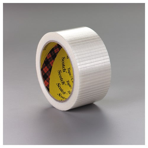 Scotch Bi-Directional Filament Tape 8959 Clear 25 mm × 50 m 5.7 mil - Eagle Tool & Supply