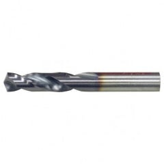 #12 RHS / RHC HSS-CO 8% (M42) 135 Degree Split Point Cobalt Heavy Duty Screw Machine Drill - TiCN - Eagle Tool & Supply