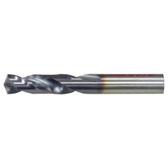 1/4-E RHS / RHC HSS-CO 8% (M42) 135 Degree Split Point Cobalt Heavy Duty Screw Machine Drill - TiCN - Exact Industrial Supply