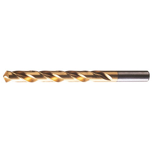6.80mm RHS / RHC HSS 118 Degree Radial Point General Purpose Jobber Length Drill - TiN - Exact Industrial Supply