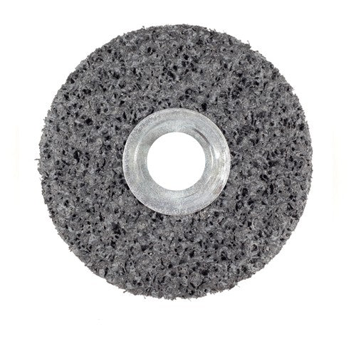 Scotch-Brite Clean and Strip Unitized Wheel CS-UW 7S Extra Coarse 2″ × 1/4″ × 1/4″ - Eagle Tool & Supply