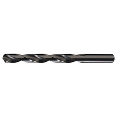 9.00mm RHS / RHC HSS 118 Degree Radial Point General Purpose Drill - Steam Oxide - Exact Industrial Supply