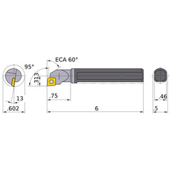 C-SCLCL-082 BORING BAR