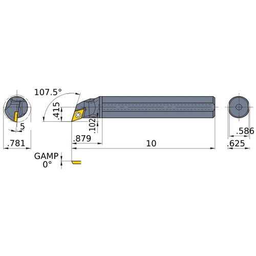 M-FSDQCL-102-C BORING BAR