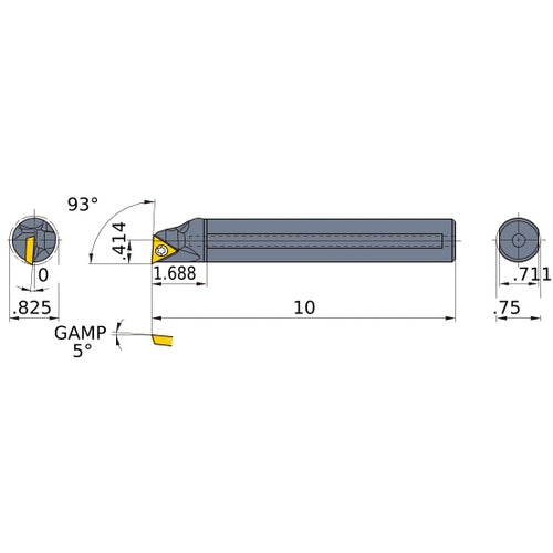 M-FSTUPL-122-C BORING BAR