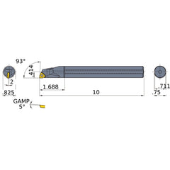 M-FSWUPR-123-C BORING BAR