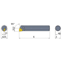 M-SWLOR-082 BORING BAR