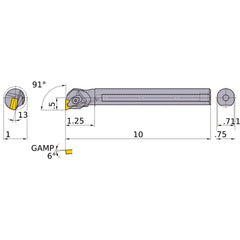 S-DTFNR-123-C BORING BAR