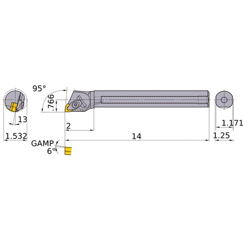 S-DWLNL-204-C BORING BAR
