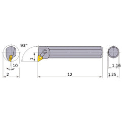 S-MDUNR-204 BORING BAR