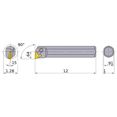 S-MTFNL-163X BORING BAR
