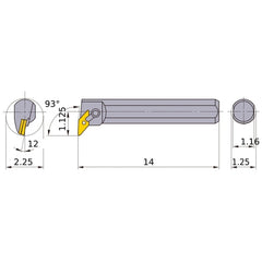 S-MVUNR-203 BORING BAR