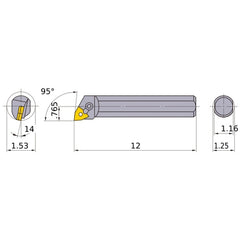 S-MWLNL-204 BORING BAR