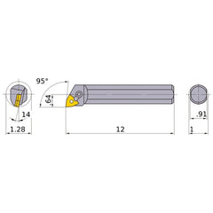 S-MWLNR-164 BORING BAR