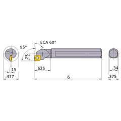 S-SCLCL-062 BORING BAR