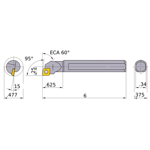 S-SCLCR-062 BORING BAR