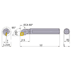 S-SCLCR-164 BORING BAR