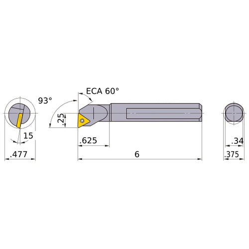 S-STUCL-062 BORING BAR
