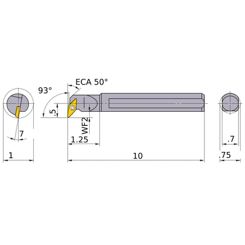 S-SVUCR-122 BORING BAR