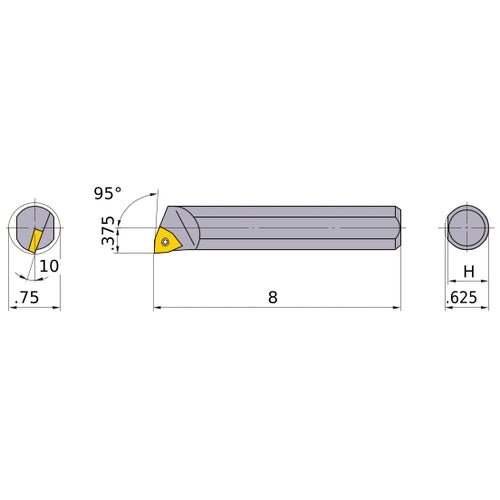 S-SWUCL-103 BORING BAR