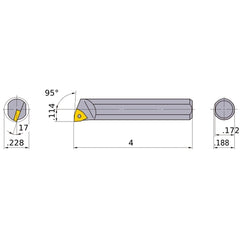 S-SWUCR-055 BORING BAR