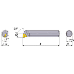 S-SWUCR-065 BORING BAR