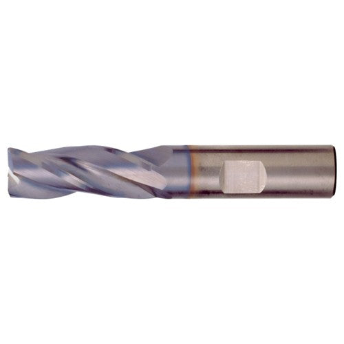 9/32″ × 5/16″ × 7/16″ × 2″ RHS / RHC Solid Carbide 3-Flute Square End High-Performance End Mill for Steel and Stainless Steel - TiAlN
