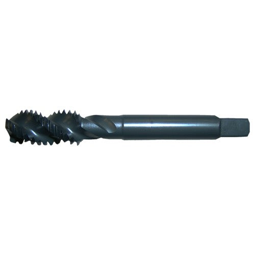 ‎5/16-18 UNC 3 Flute H3 Bottoming HSS CNC Heavy Duty Spiral Flute Tap- Steam Oxide - Exact Industrial Supply