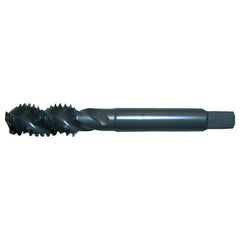 ‎5/16-18 UNC 3 Flute H3 Bottoming HSS CNC Heavy Duty Spiral Flute Tap- Steam Oxide - Exact Industrial Supply