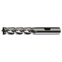 ‎3/16″ × 3/8″ × 1/2″ × 2-3/8″ RHS / RHC HSS HSS Single End Mulit Flute Center Cutting Finishing End Mill - TiN