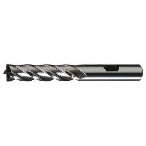 ‎1-1/2″ × 1″ × 2″ × 4-1/2″ RHS / RHC HSS HSS Single End Mulit Flute Center Cutting Finishing End Mill - TiCN - Exact Industrial Supply