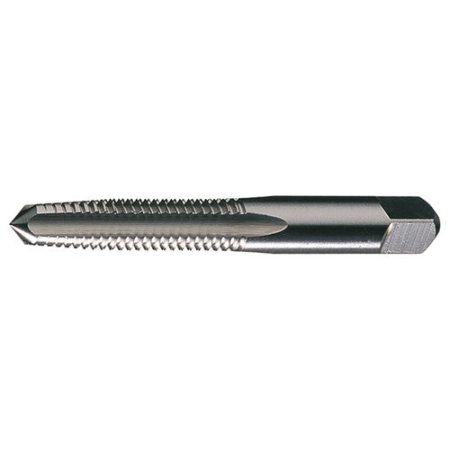 ‎#4-40 UNC 3 Flute H2 HSS Standard Taper Chamfer General Purpose Hand Tap- Bright - Exact Industrial Supply