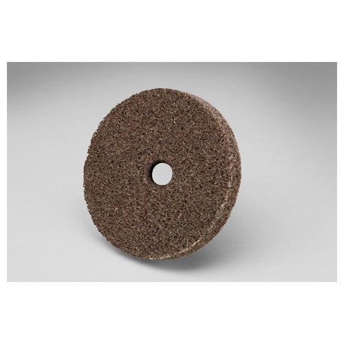 Scotch-Brite EXL Unitized Wheel XL-UW 8A Coarse 2″ × 1/4″ × 1/4″ - Eagle Tool & Supply