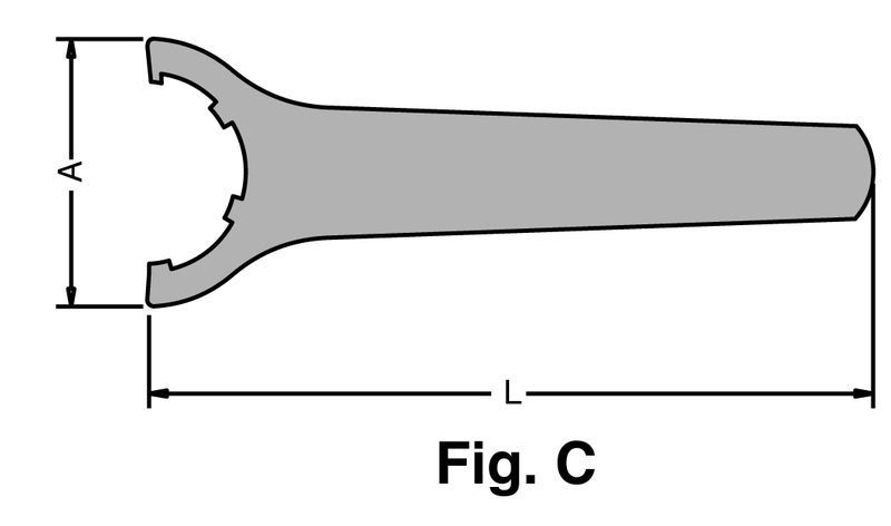 ER40 Spanner Wrench - Eagle Tool & Supply