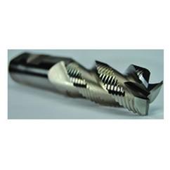 1-1/8" Dia. - 4-1/2" OAL - Uncoat M42 - Roughing SE EM - 3 FL - Eagle Tool & Supply