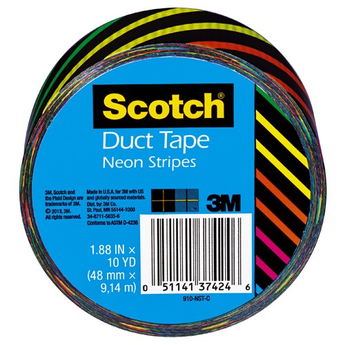 1.88 in × 10 yd (48 mm × 9,14 m) N Scotch(R) Duct Tape 910-NST-C Alt Mfg # 37424 - Eagle Tool & Supply