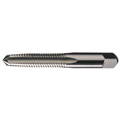 ‎3/8-24 UNF 4 Flute HSS Standard Taper Chamfer Hand Tap- Bright - Exact Industrial Supply
