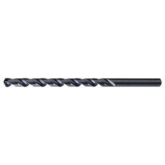 1/8″ RHS / RHC HSS 118 Degree Radial Point Extra Length Drill - Steam Oxide - Exact Industrial Supply