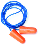 Earplugs NRR 31 dB Rating; 100 pr. Disposable / Corded - Eagle Tool & Supply