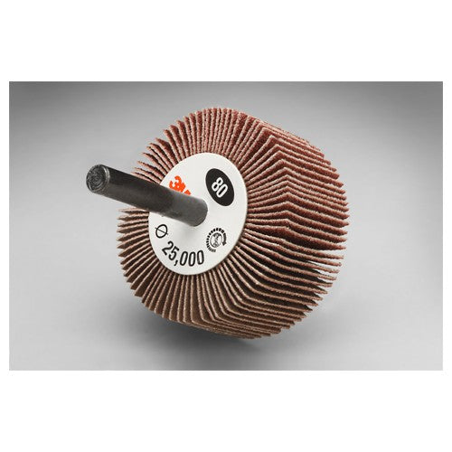 3M Flap Wheel 244D Type 83 2″ × 1″ × 1/4″ 120 X-weight - Eagle Tool & Supply