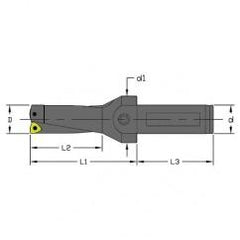 UD-2125-4D-150 4XD Indexable Drill - Eagle Tool & Supply