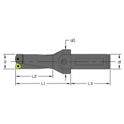 UD-0468-2D-063 2.5XD Indexable Drill - Eagle Tool & Supply